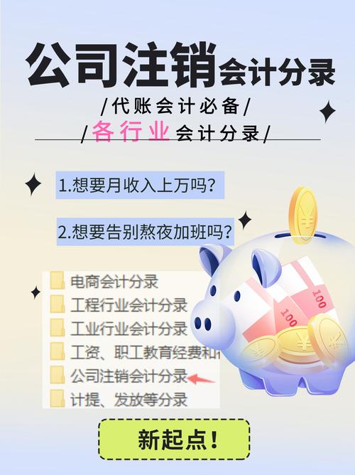 代理記賬會(huì)計(jì)必備:公司注銷的會(huì)計(jì)分錄